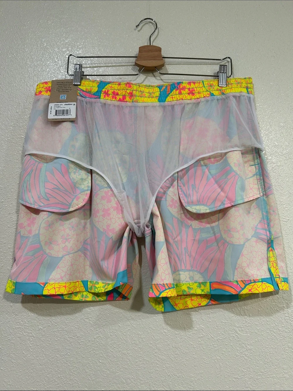 CHUBBIES  Men’s 5.5” Classic Swim Truck The Hooligans Pineapple Multi Sz XXL New